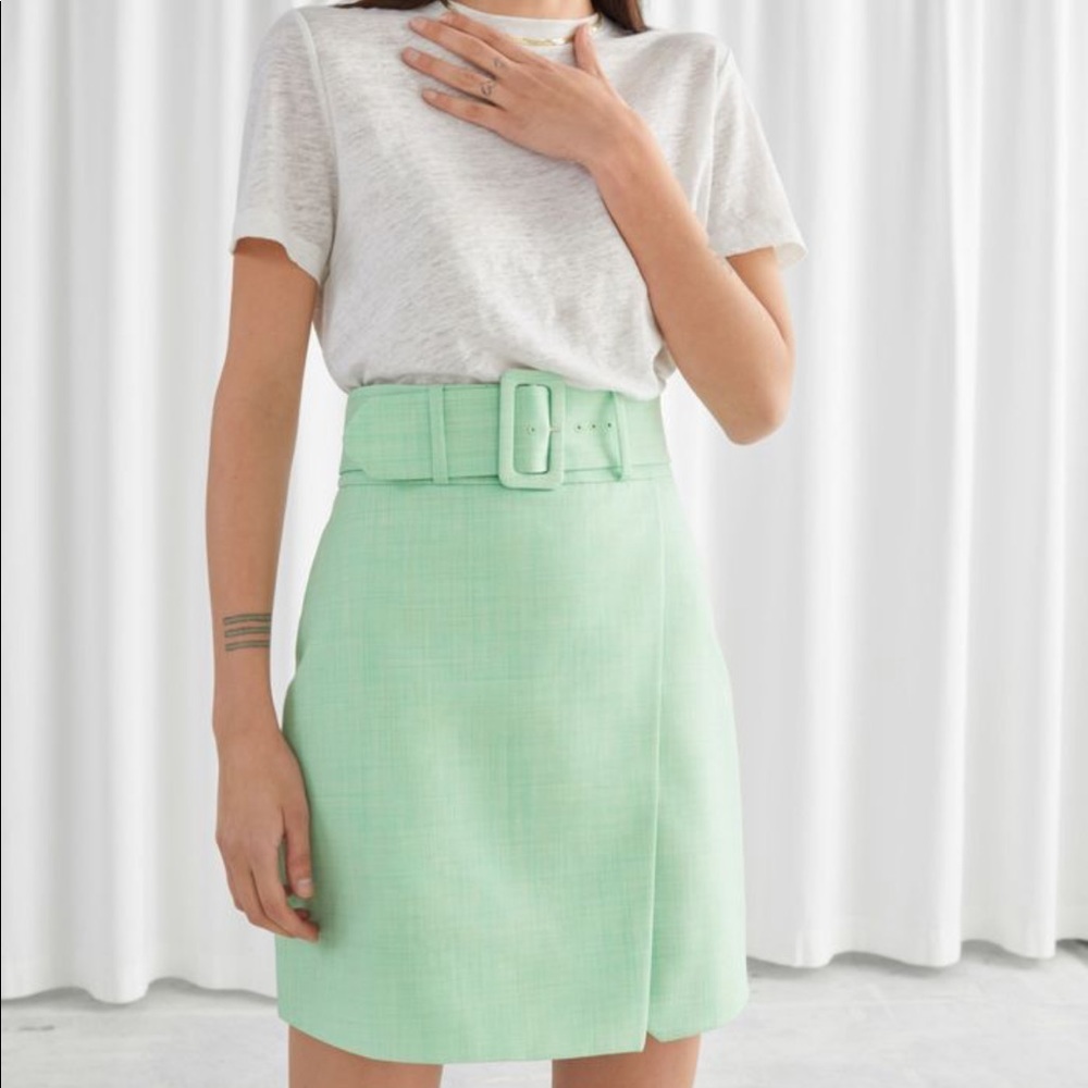 & other stories skirt